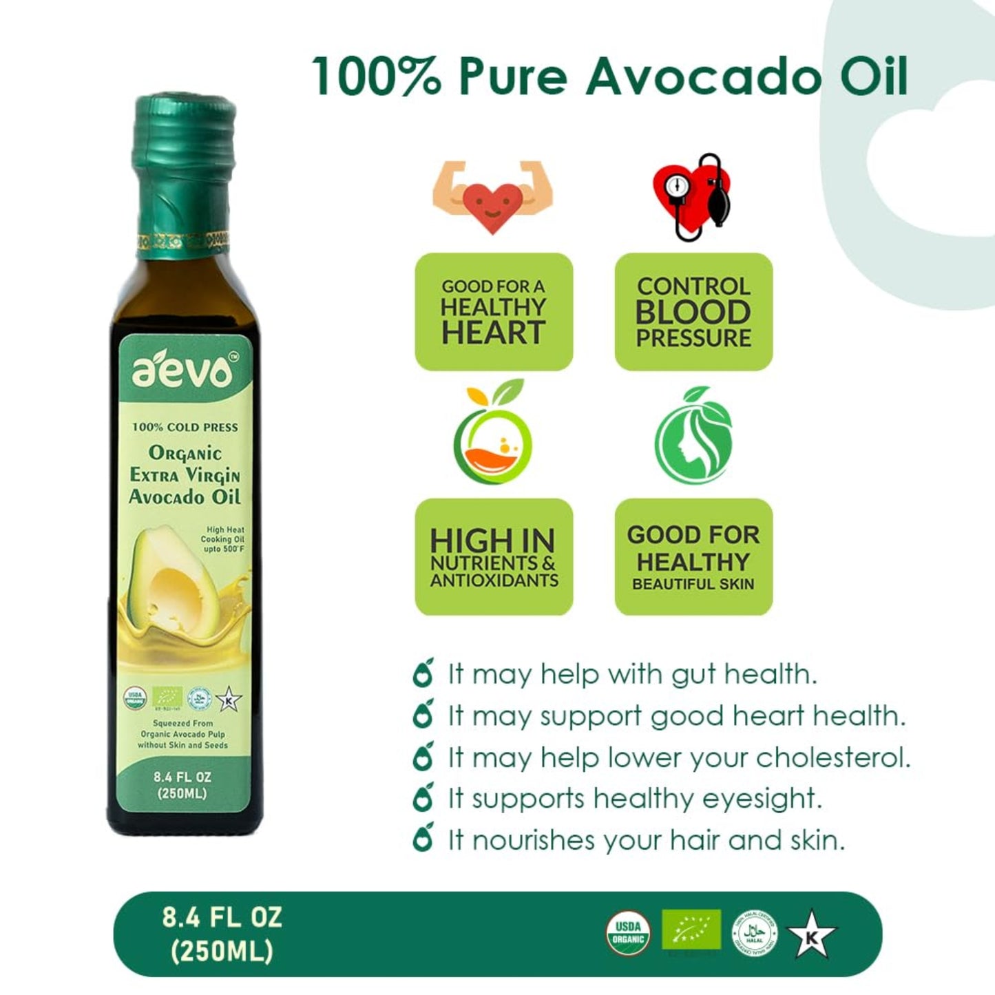 AEVO Extra Virgin Avocado Oil