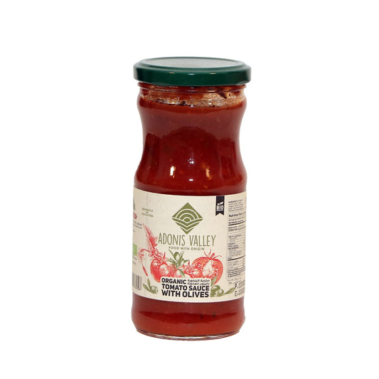 Adonis Valley Organic Tomato Sauce With Olives