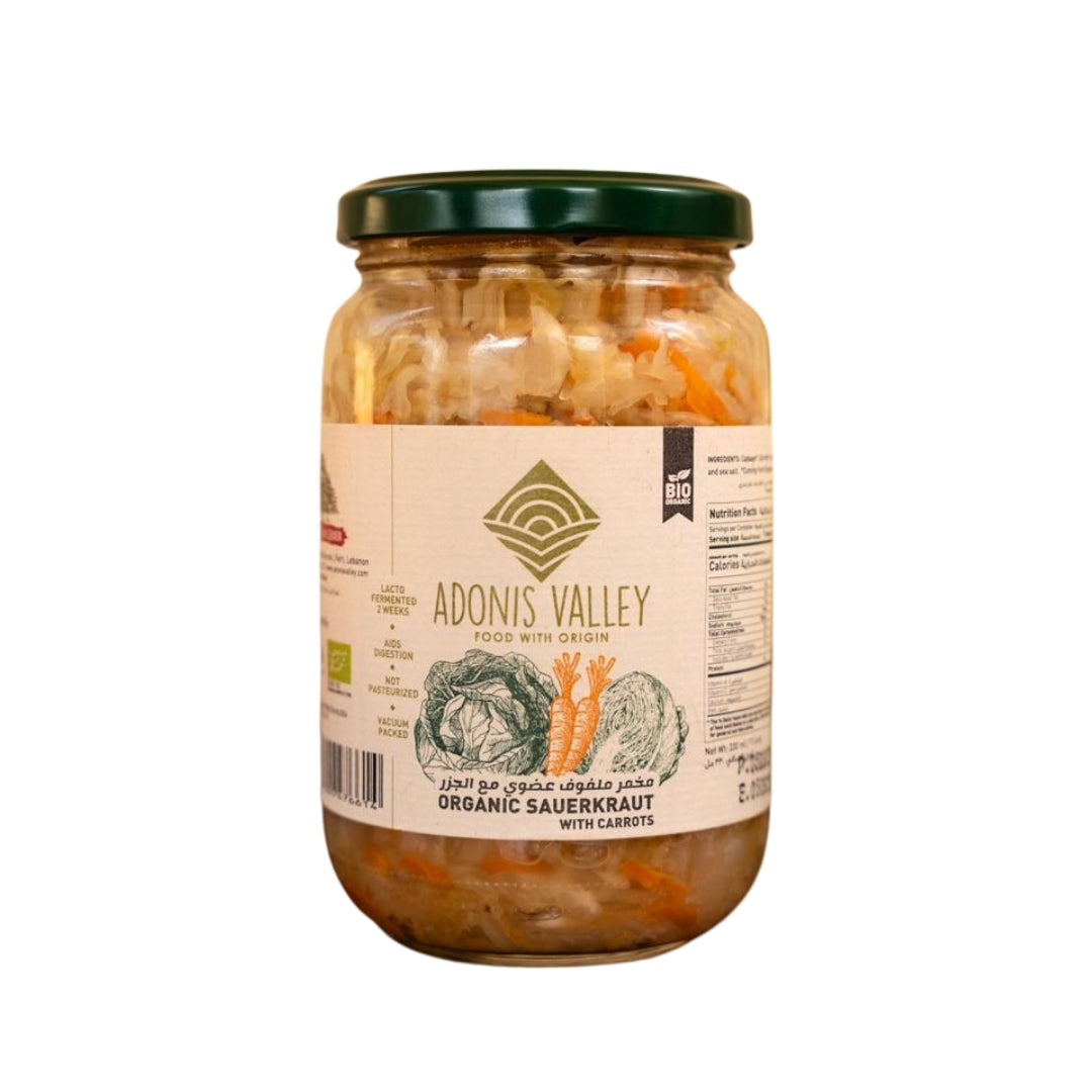 Adonis Valley Organic White Sauerkraut With Carrots