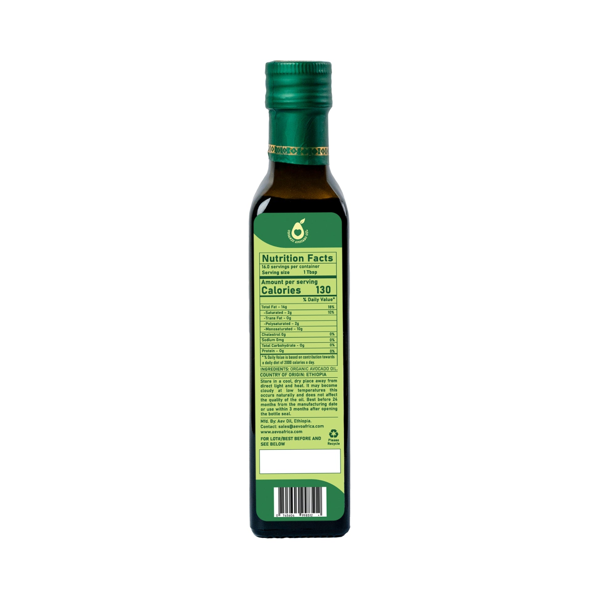 AEVO Extra Virgin Avocado Oil