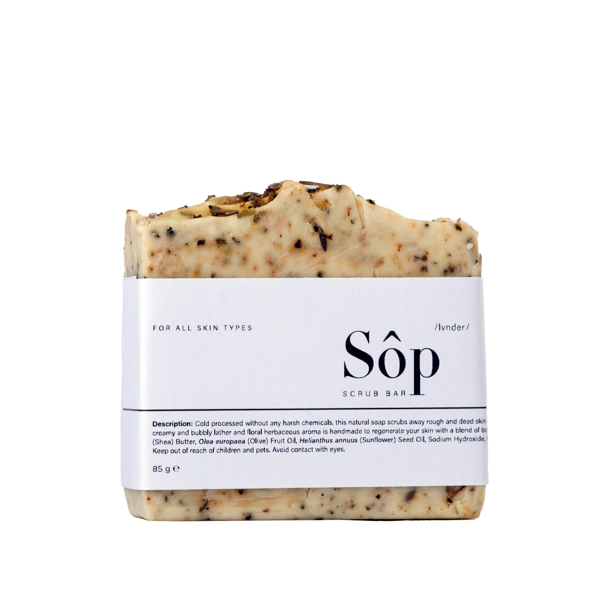 Sôp Lavender Scrub Bar