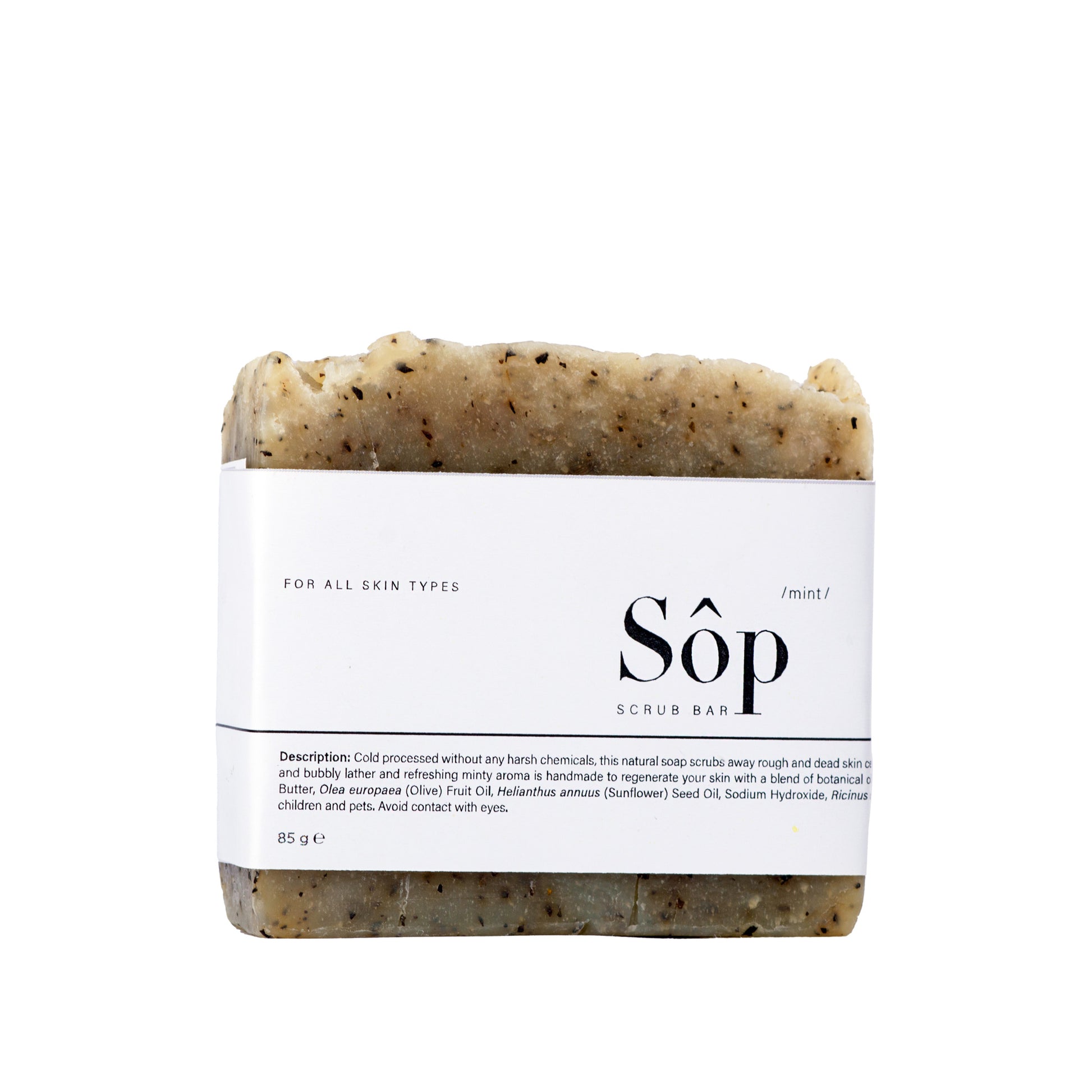 Sôp Mint Scrub Bar