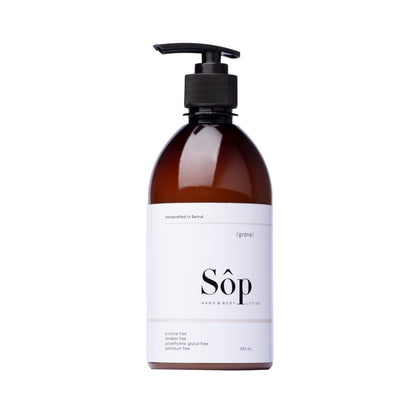 Atelier Beautanique Sôp Natural Hand & Body Lotion Gardenia 500mL