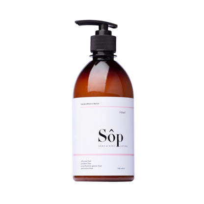 Atelier Beautanique Sôp Natural Hand & Body Lotion Rose 500mL