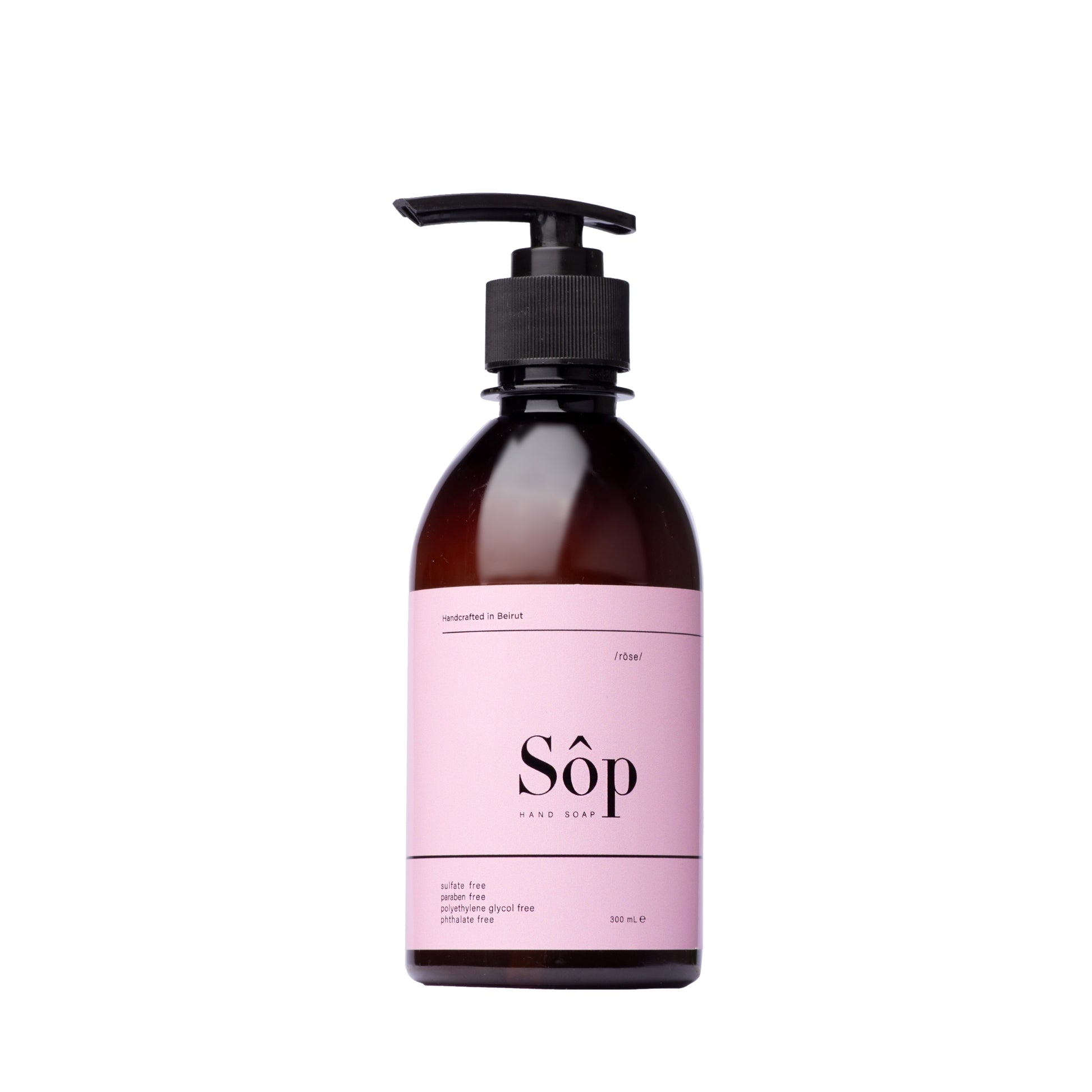 Atelier Beautanique Sôp Natural Liquid Soap Rose 300mL