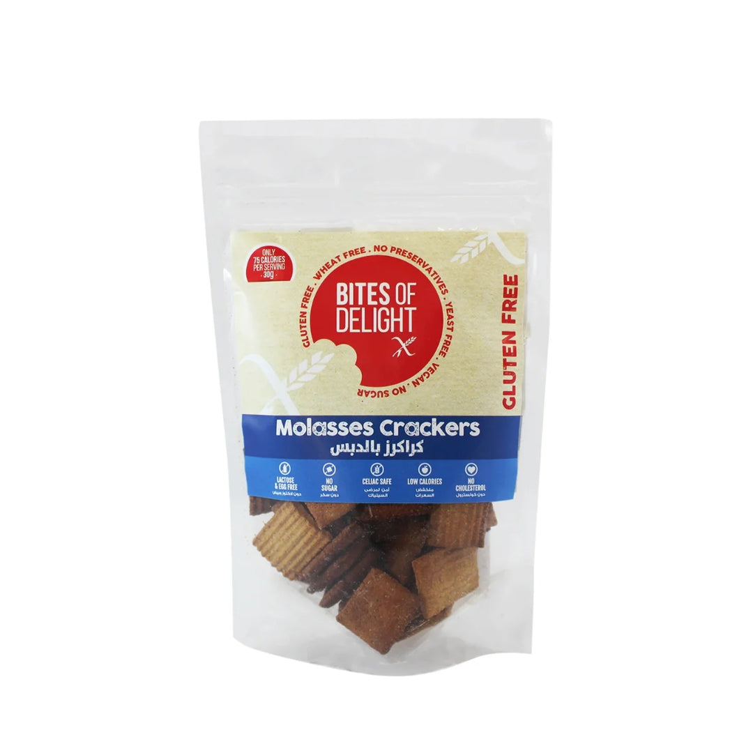 Bites Of Delight Gluten Free Molasses Crackers