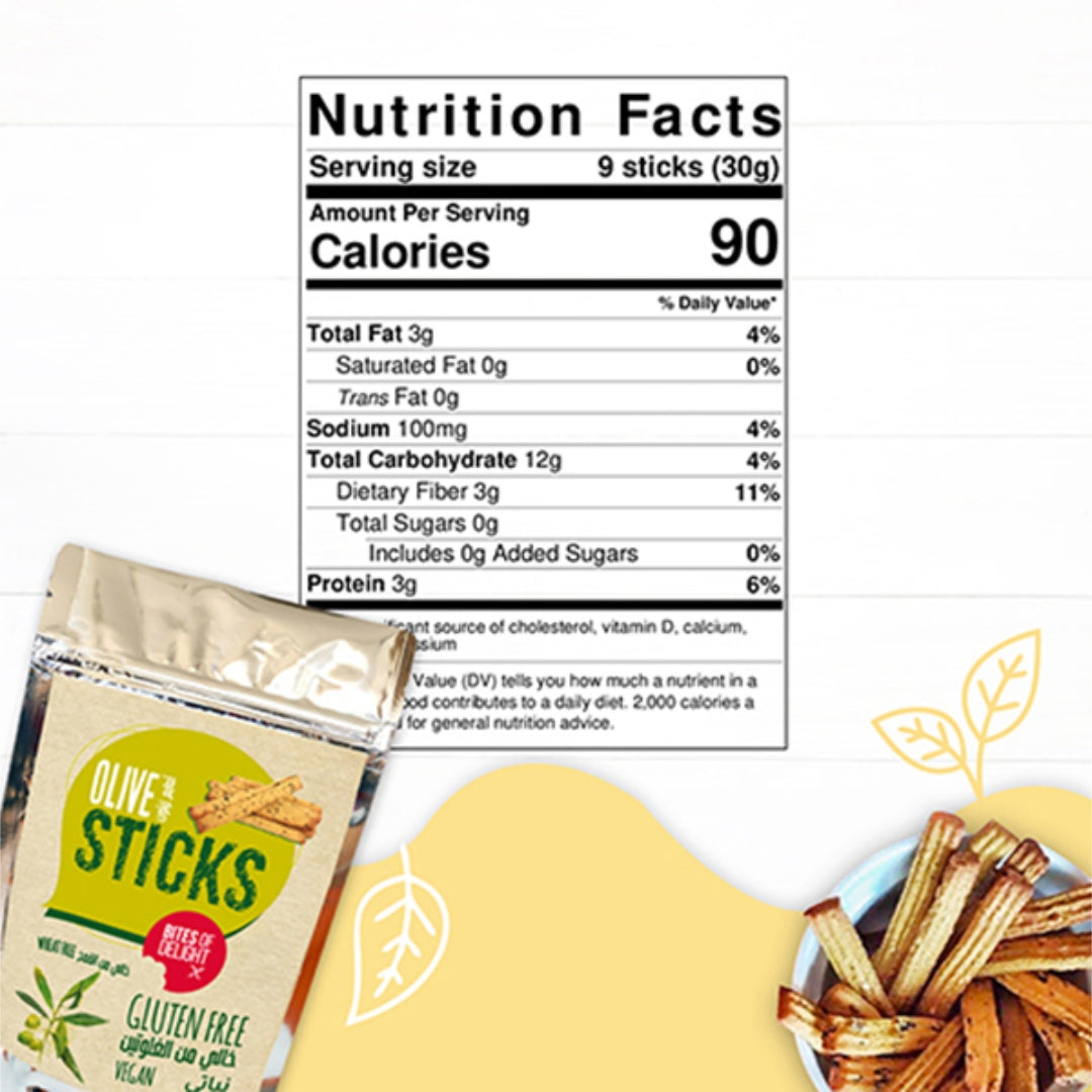 Bites Of Delight Gluten Free Olive Sticks