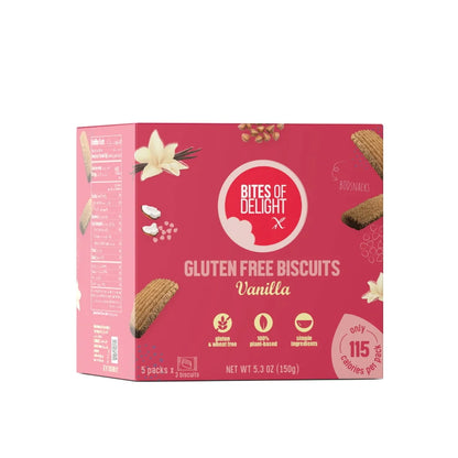 Bites Of Delight Gluten Free Vanilla Biscuits