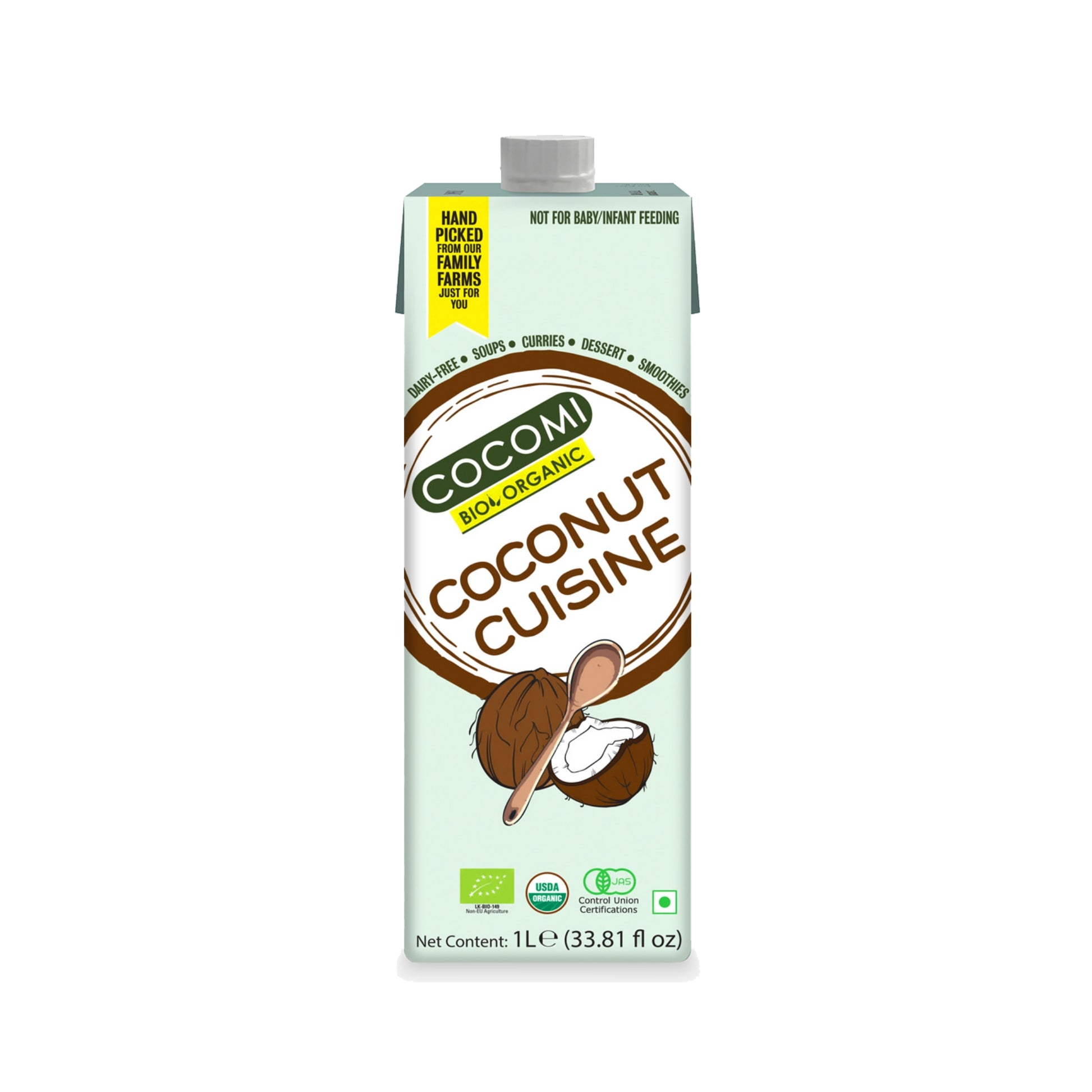 COCOMI Organic Coconut Milk 1L