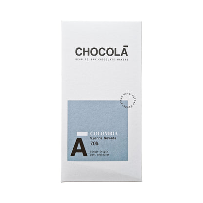 Chocolā Colombia Sierra Nevada 90% Single Origin Dark Chocolate