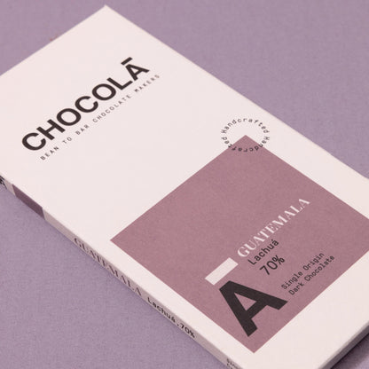 Chocolā Guatemala Lachuá 70% Single Origin Dark Chocolate