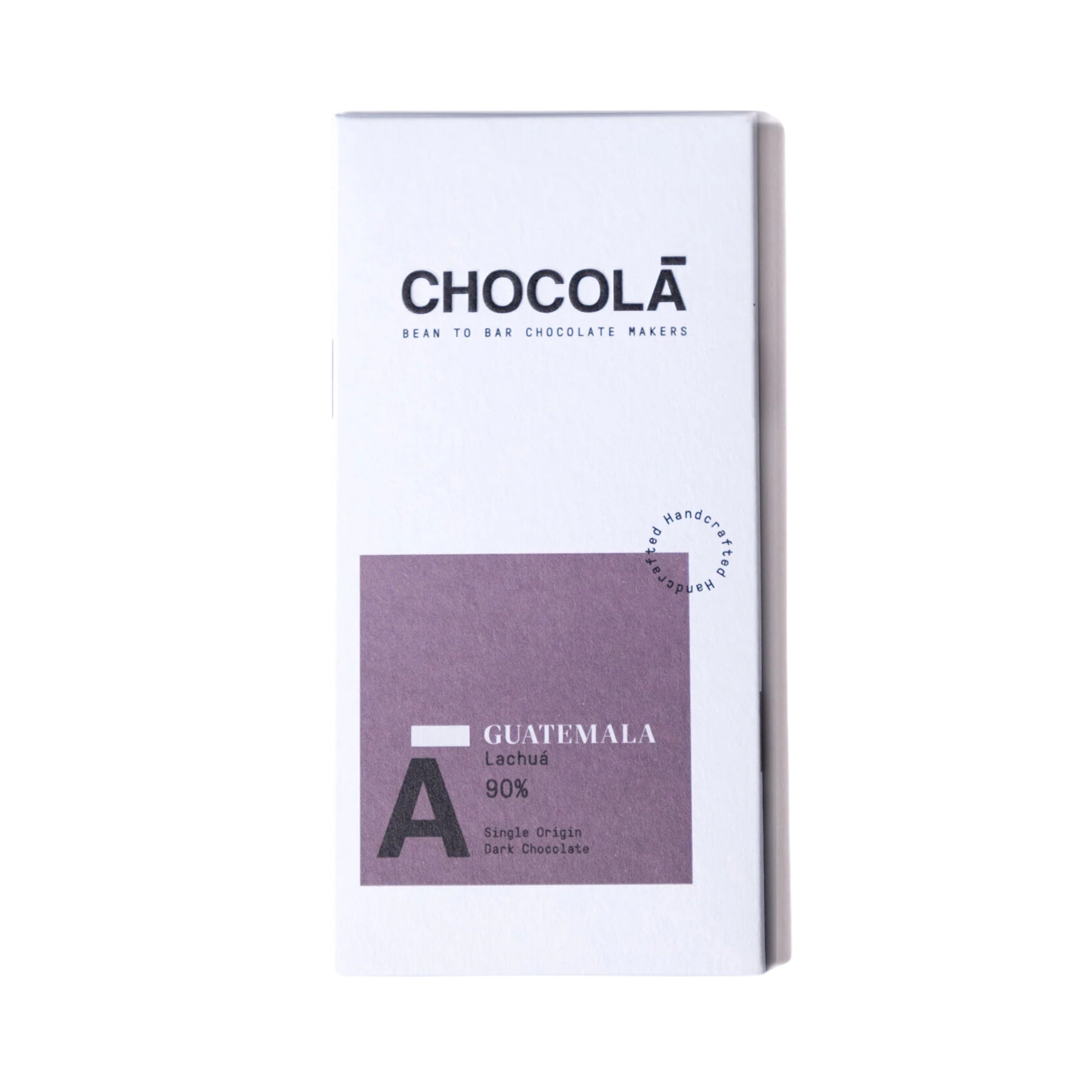 Chocolā Guatemala Lachuá 90% Single Origin Dark Chocolate