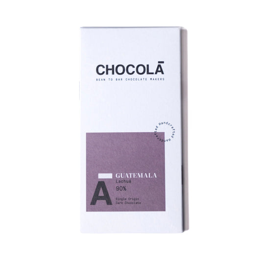 Chocolā Guatemala Lachuá 90% Single Origin Dark Chocolate