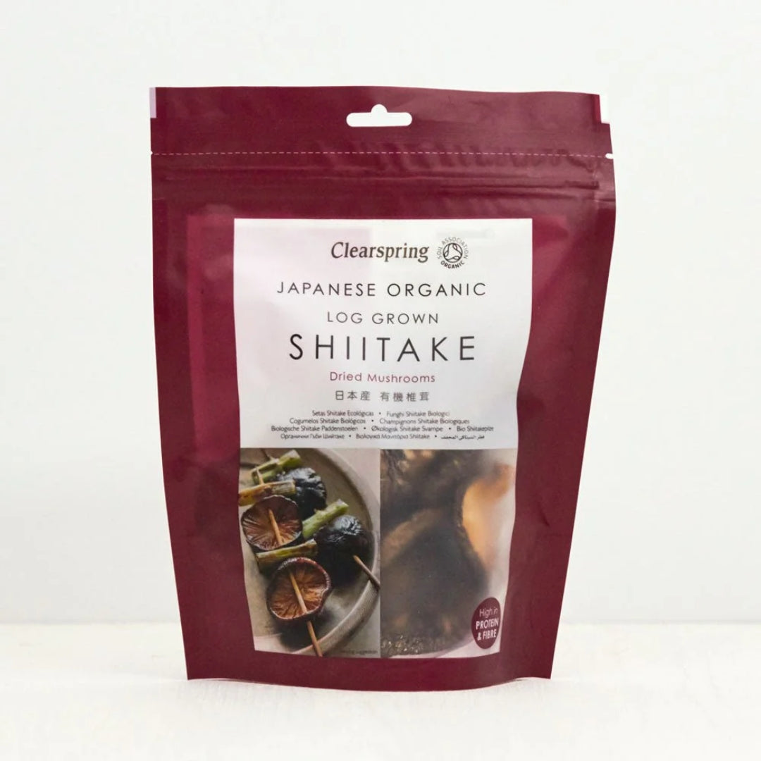 Clearspring Organic Dried Shiitake Mushrooms