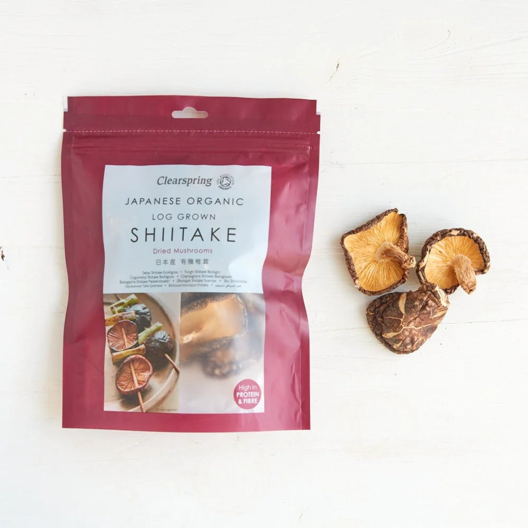 Clearspring Organic Dried Shiitake Mushrooms