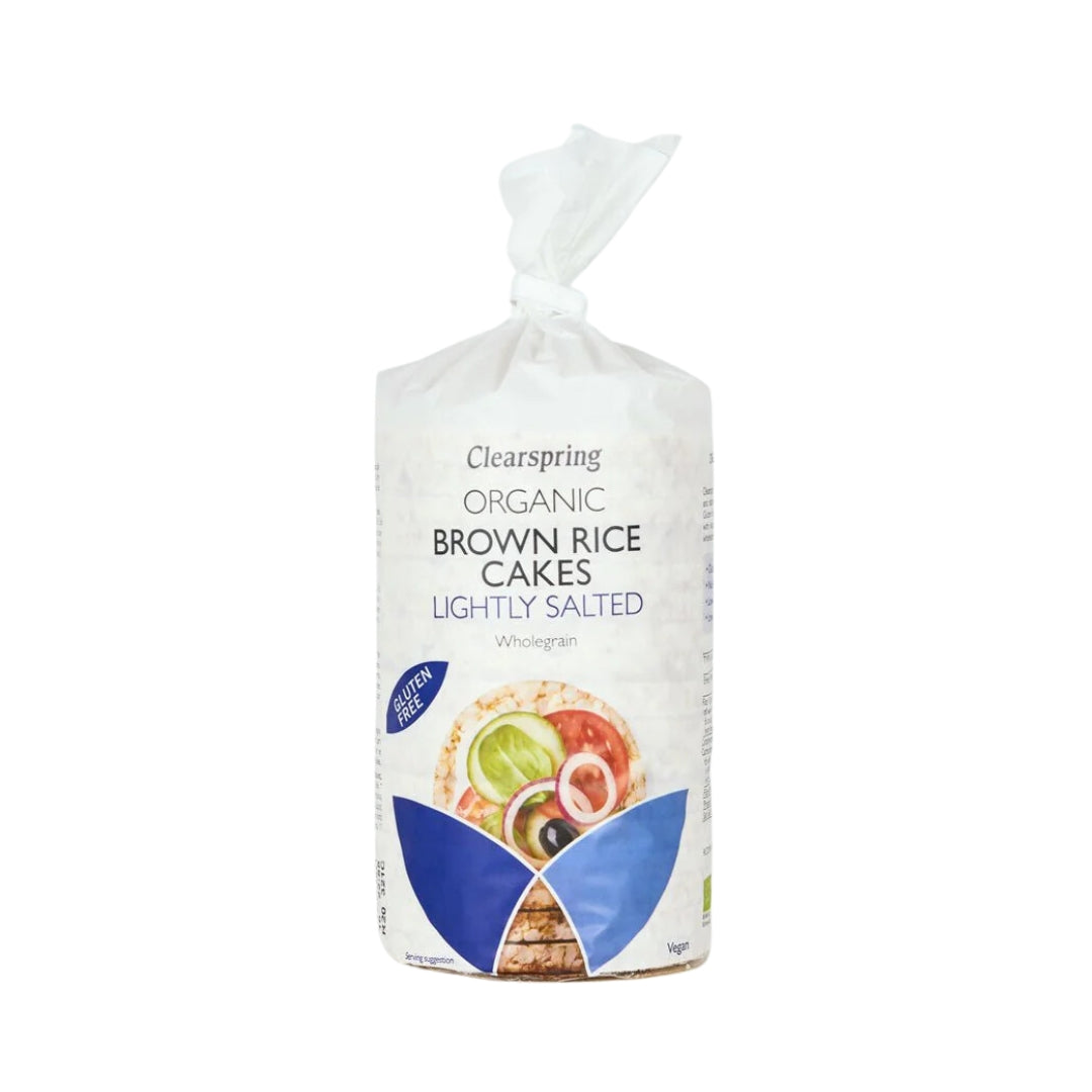 Clearspring Organic Brown Rice Cakes Lightly Salted