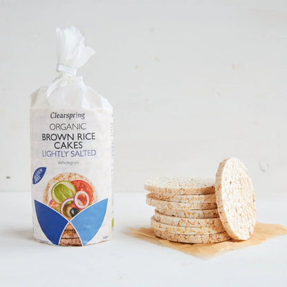 Clearspring Organic Brown Rice Cakes Lightly Salted