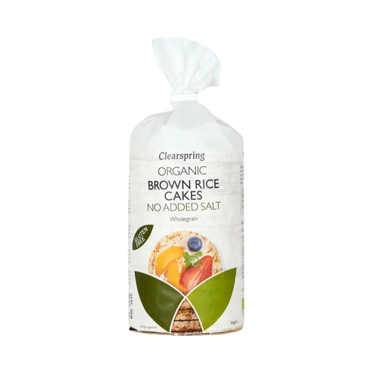 Clearspring Organic Brown Rice Cakes No Added Salt