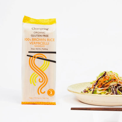 Clearspring Organic Gluten Free Brown Rice Vermicelli Noodles