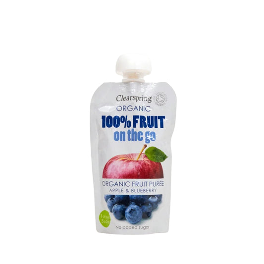 Clearspring Organic Fruit Purée Apple & Blueberry