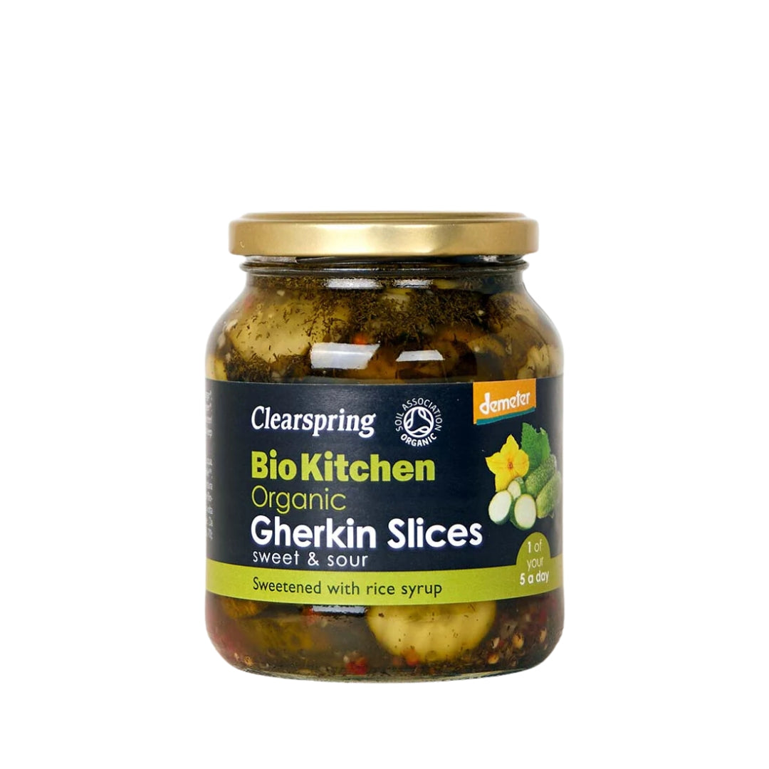 Clearspring Bio Kitchen Organic Gherkin Slices