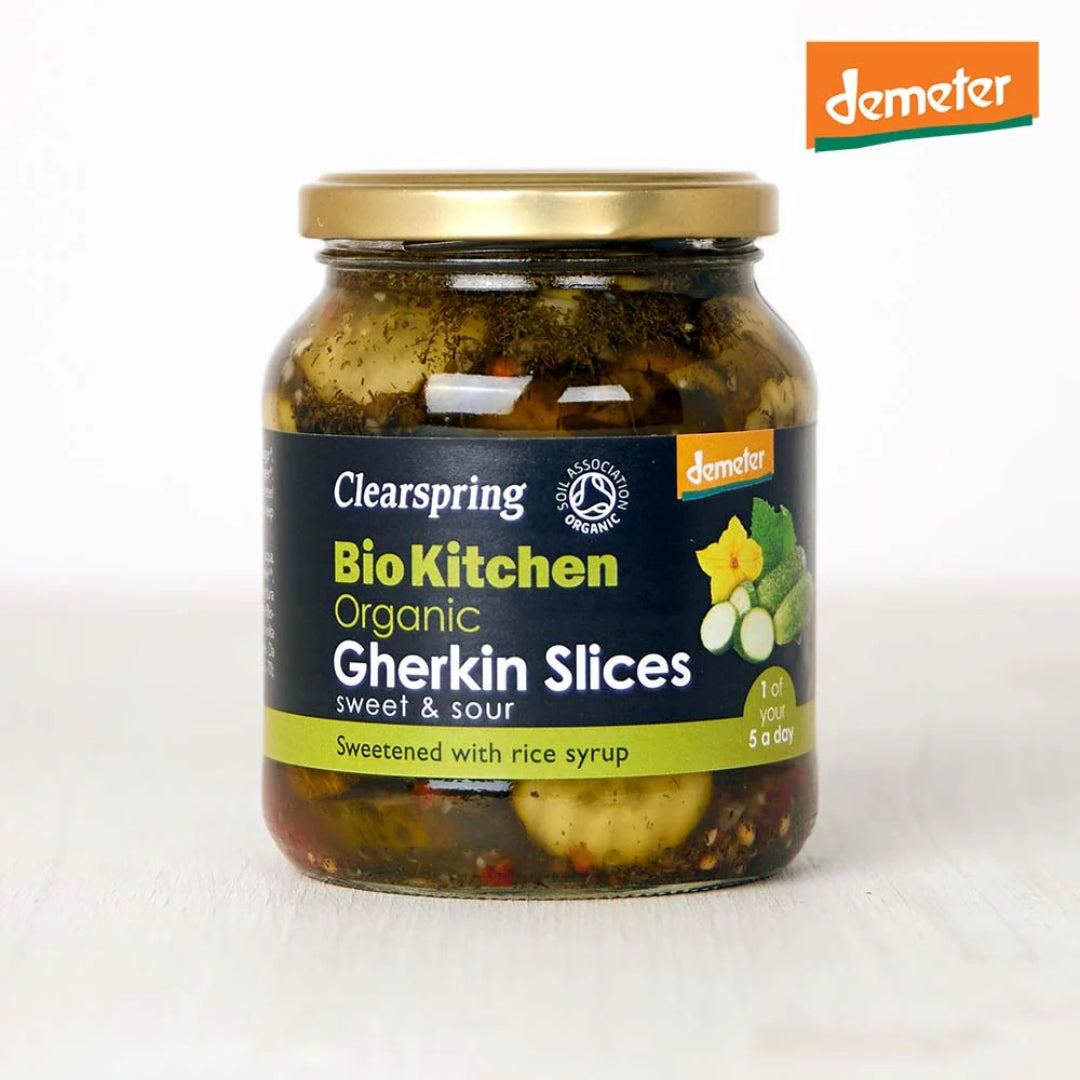 Clearspring Bio Kitchen Organic Gherkin Slices