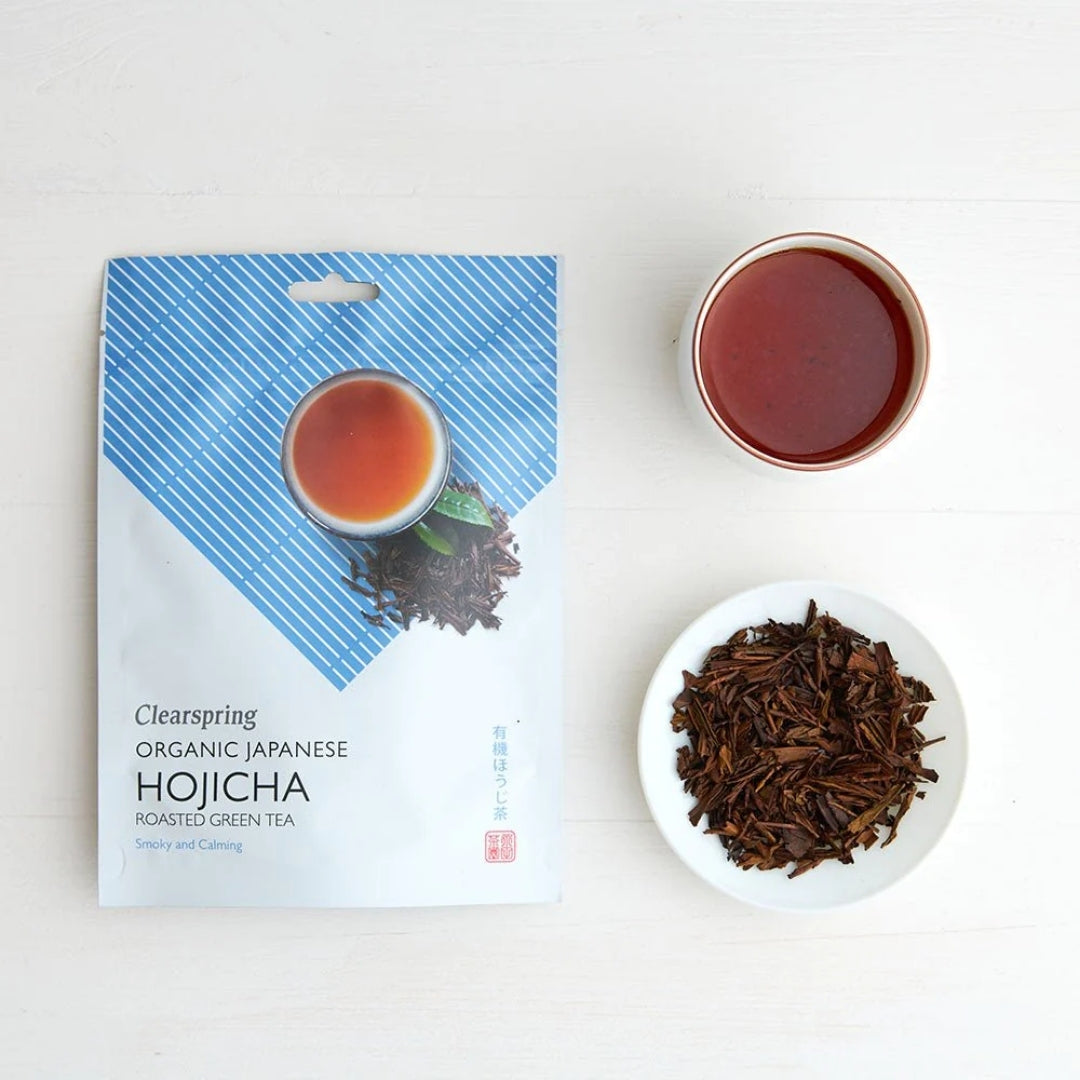 Clearspring Organic Japanese Hojicha Loose Leaf Tea