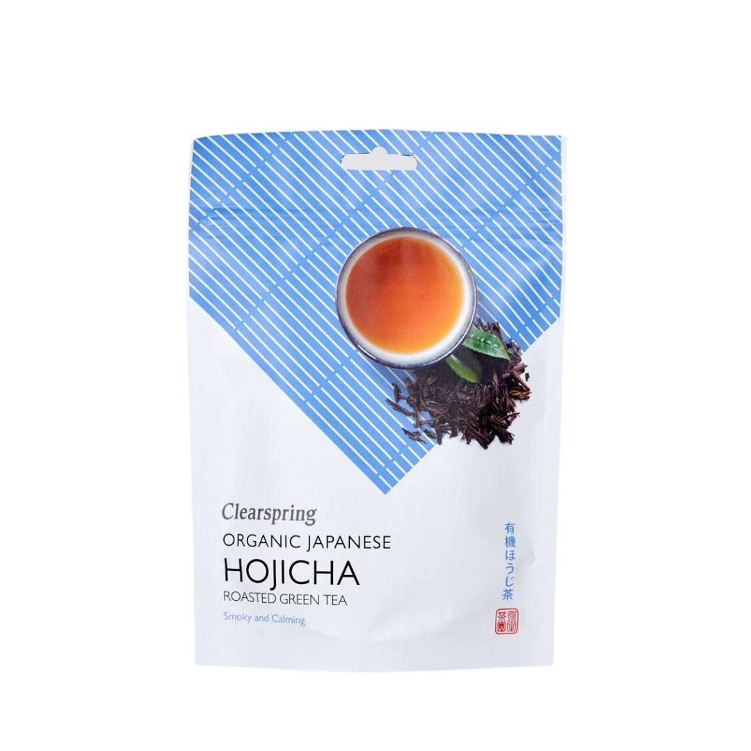 Clearspring Organic Japanese Hojicha Loose Leaf Tea