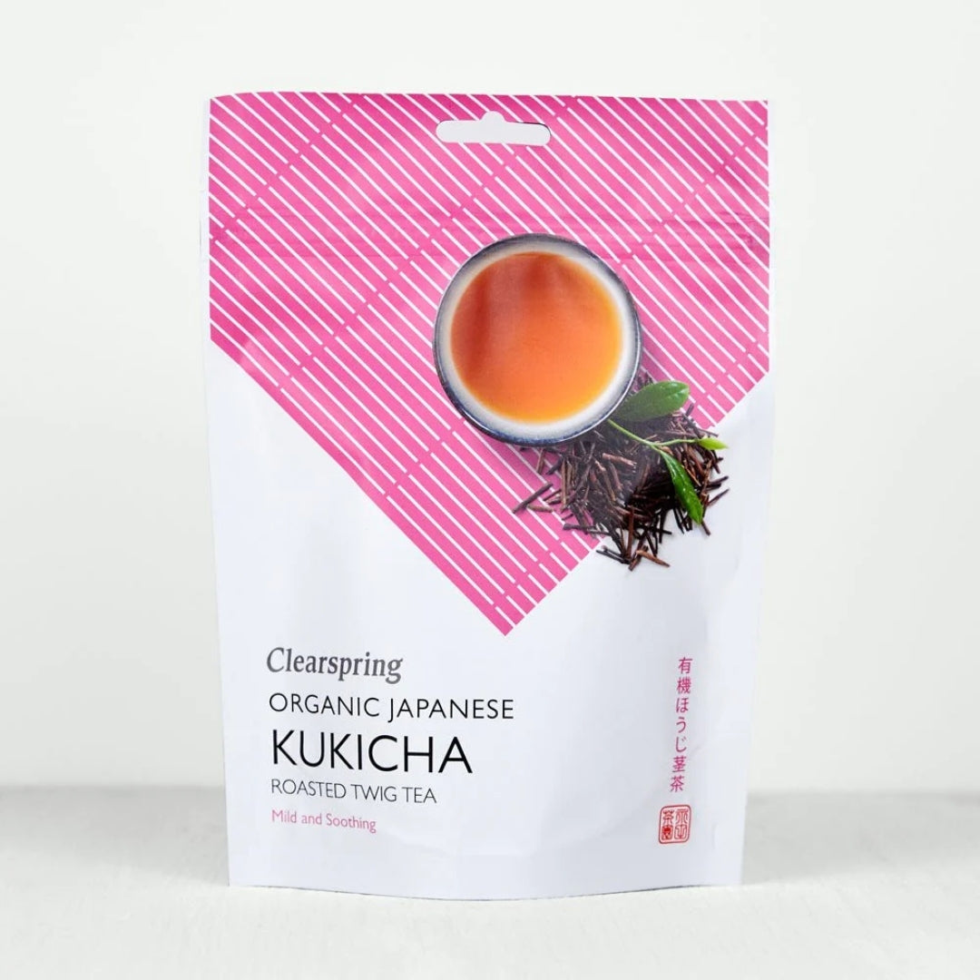 Clearspring Organic Japanese Kukicha Loose Leaf Tea