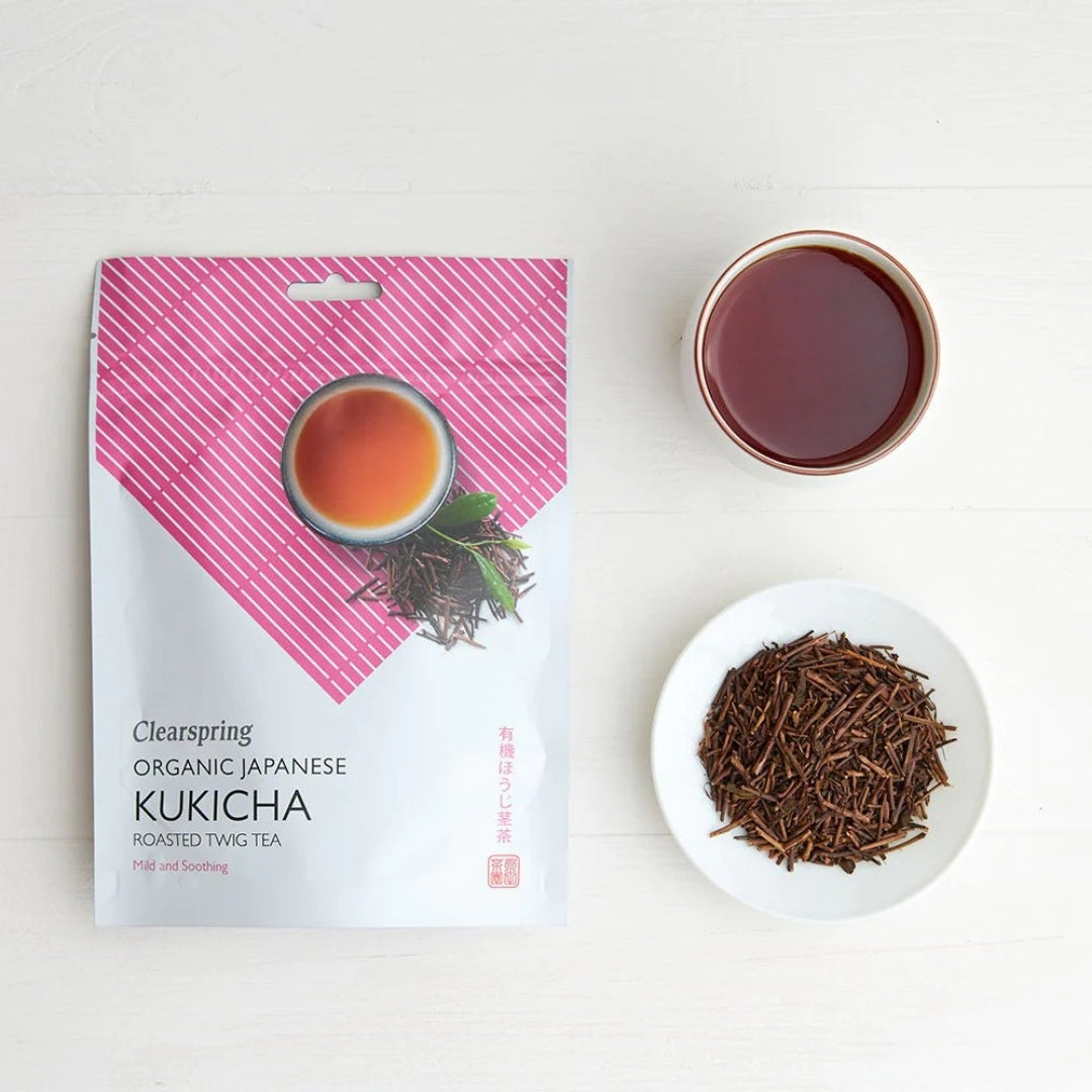 Clearspring Organic Japanese Kukicha Loose Leaf Tea