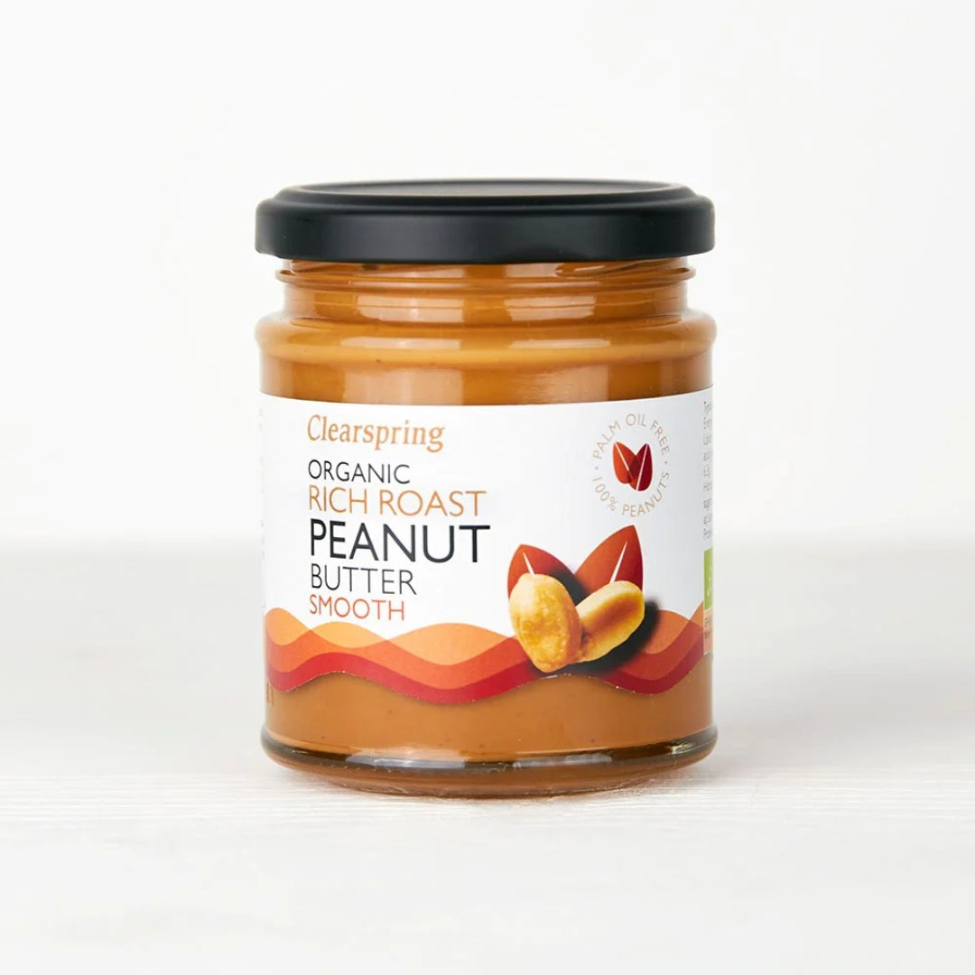 Clearspring Organic Rich Roast Smooth Peanut Butter