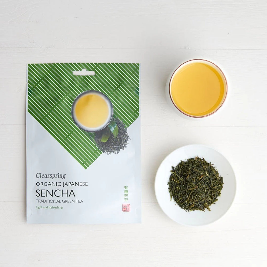 Clearspring Organic Japanese Sencha Green Tea Loose Leaf Tea