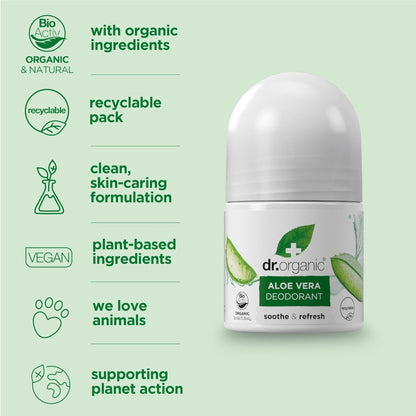 Dr. Organic® Aloe Vera Deodorant