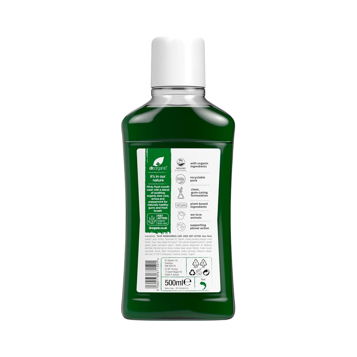 Dr. Organic® Aloe Vera Mouth Wash