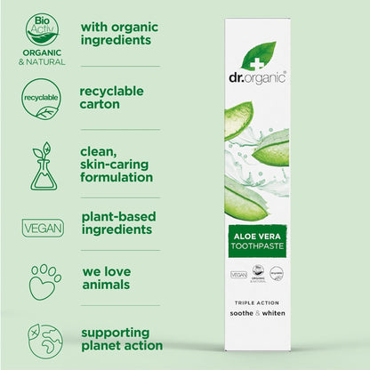 Dr. Organic® Aloe Vera Toothpaste