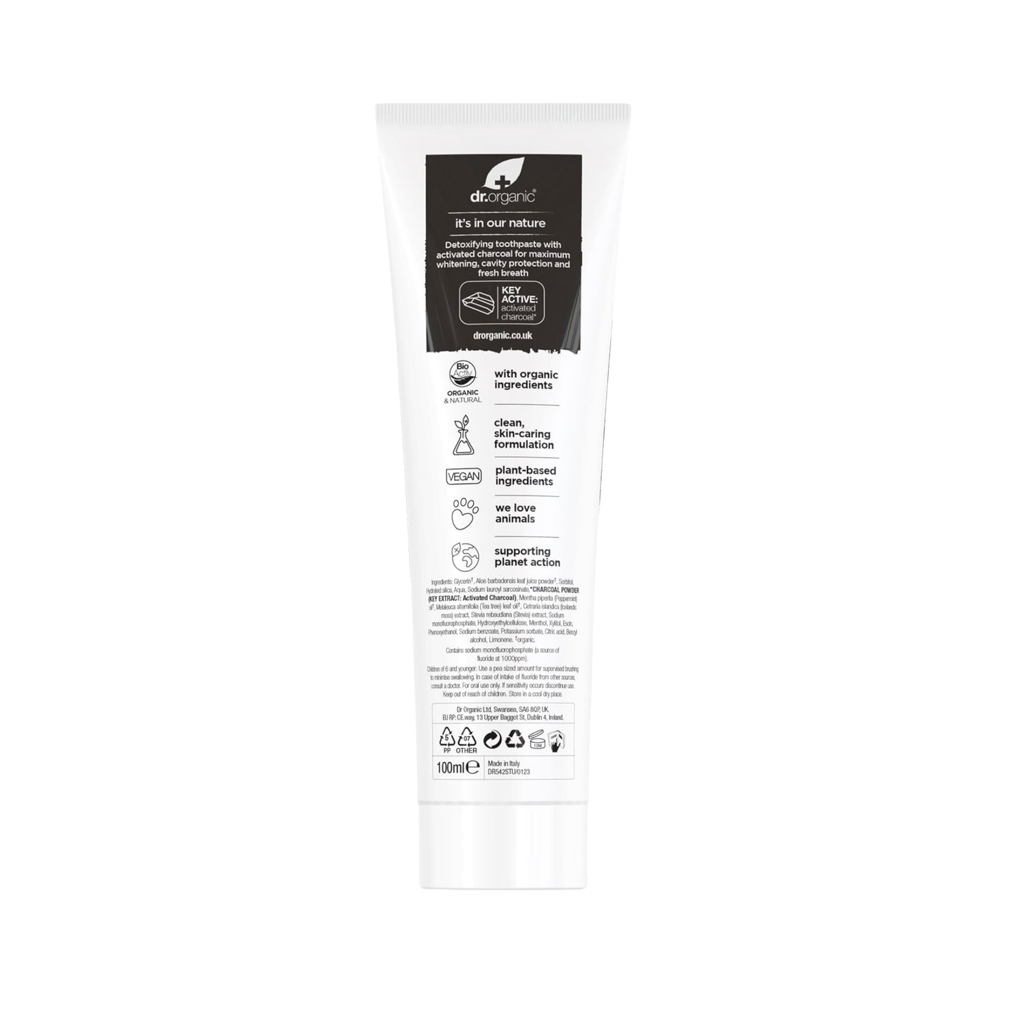 Dr. Organic® Activated Charcoal Toothpaste