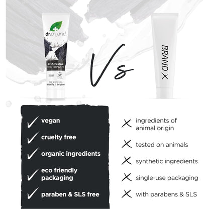 Dr. Organic® Activated Charcoal Toothpaste