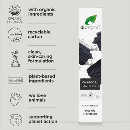 Dr. Organic® Activated Charcoal Toothpaste