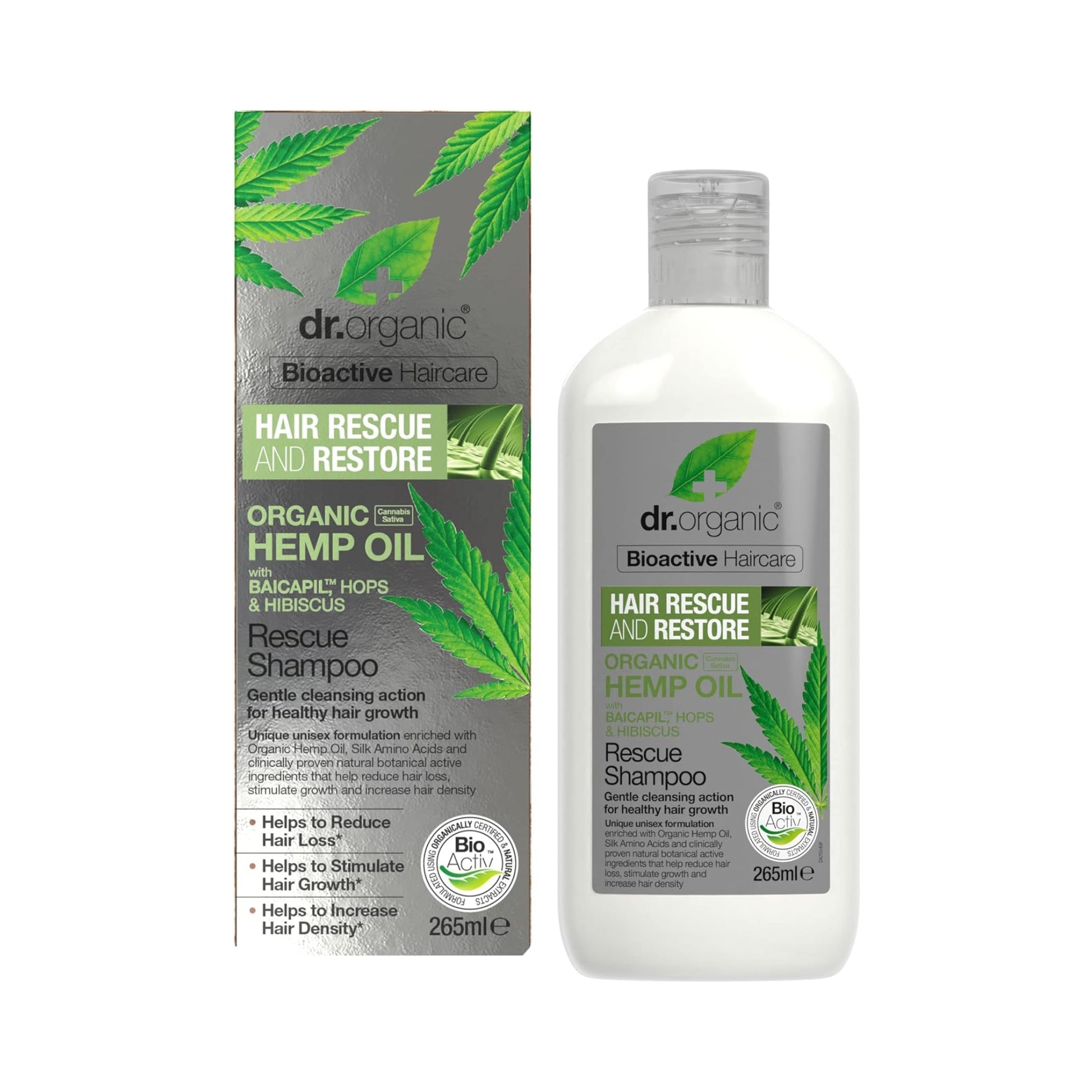 Dr. Organic® Hemp Oil Rescue Shampoo