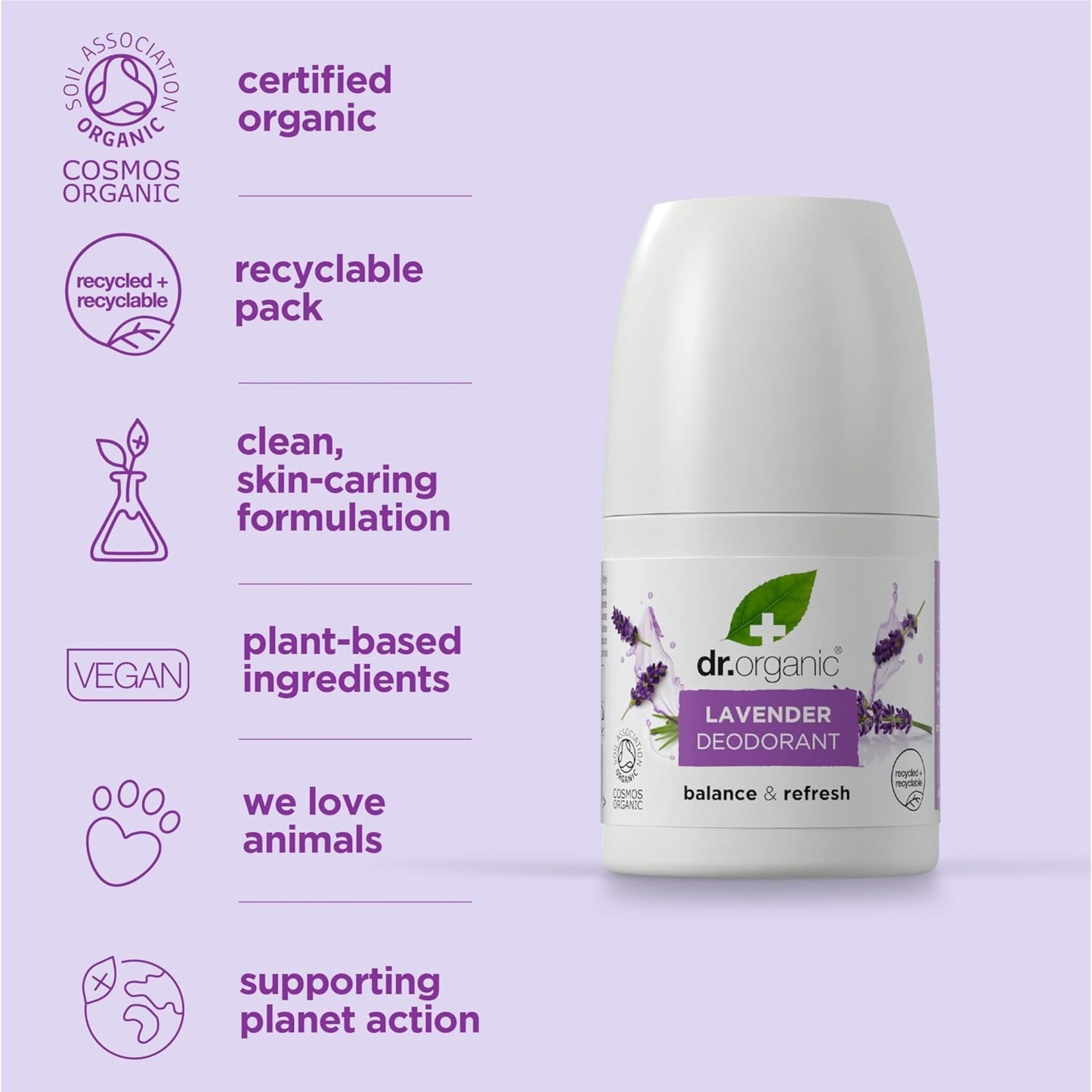 Dr. Organic® Lavender Deodorant