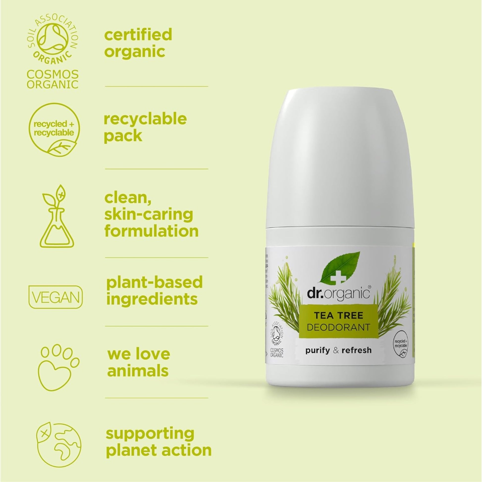 Dr. Organic® Tea Tree Deodorant