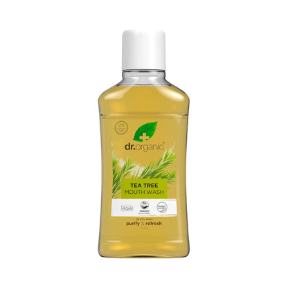 Dr. Organic® Tea Tree Mouth Wash