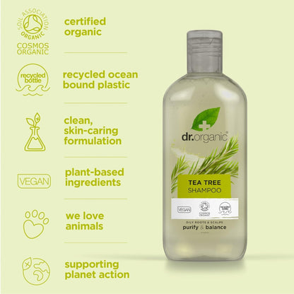 Dr. Organic® Tea Tree Shampoo