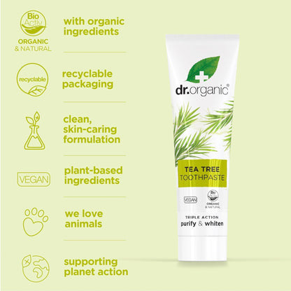 Dr. Organic® Tea Tree Toothpaste