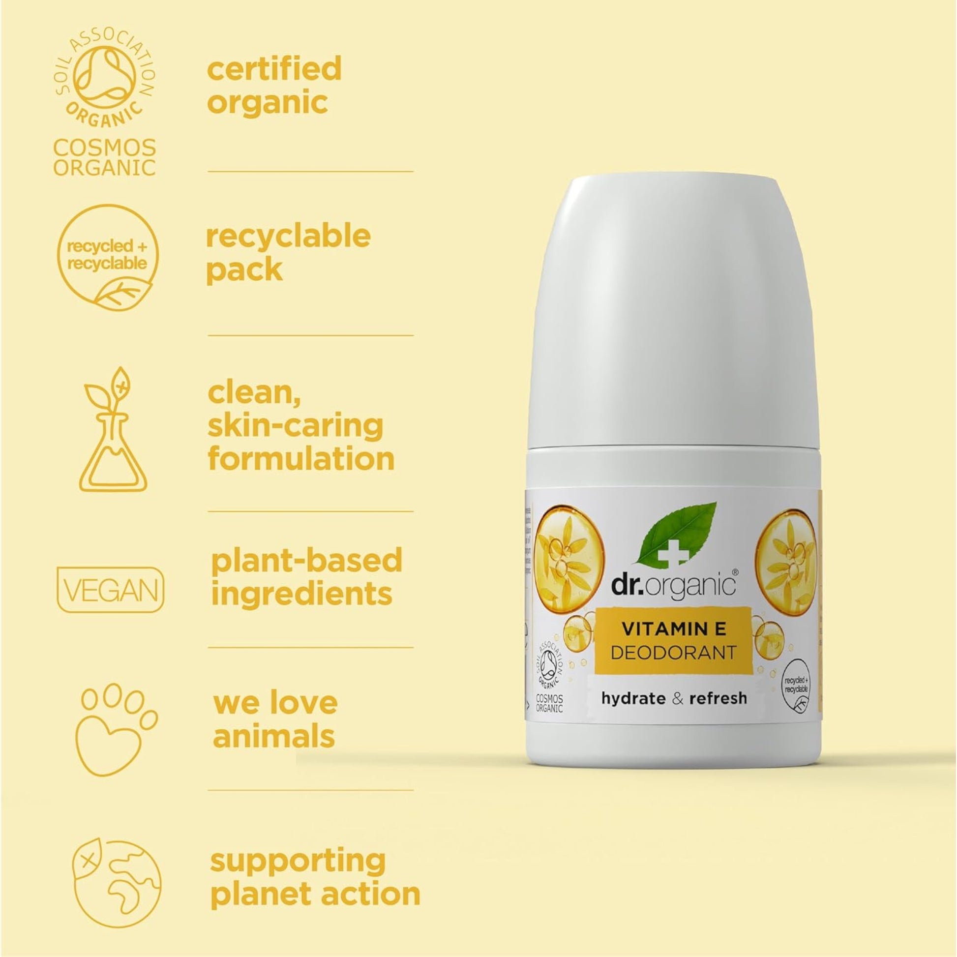 Dr. Organic® Vitamin E Deodorant