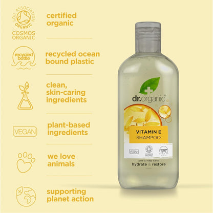 Dr. Organic® Vitamin E Shampoo