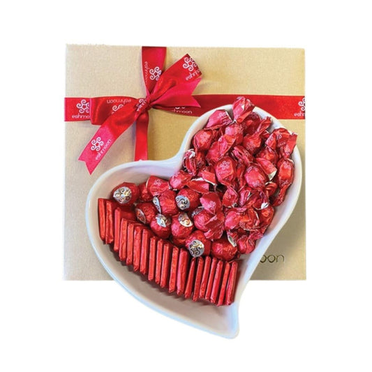 Eshmoon Clay Heart Chocolate Tray