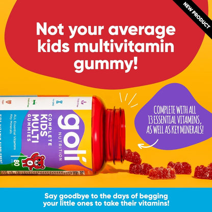 Goli® Complete Kids Multi Gummies