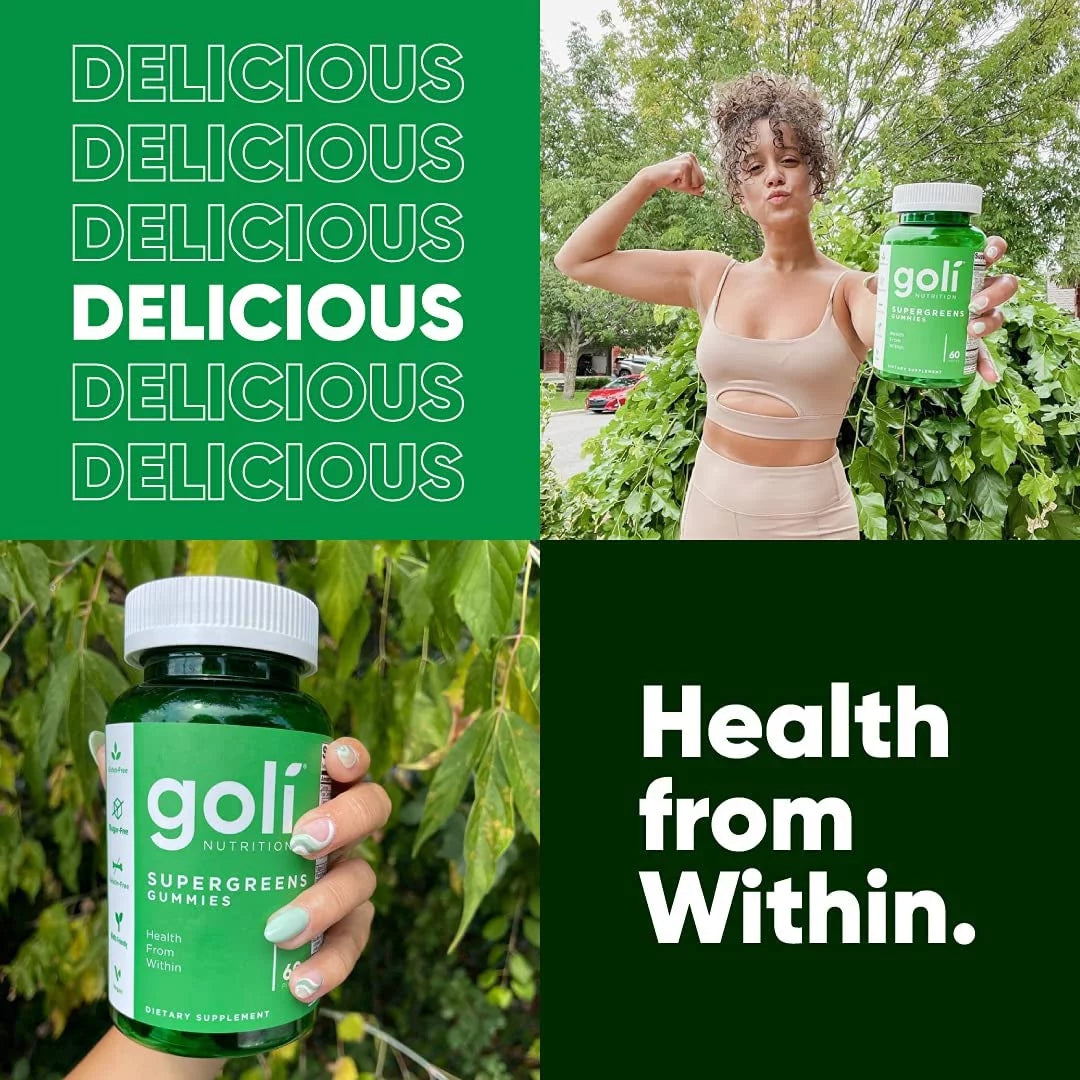 Goli® Supergreens Gummies