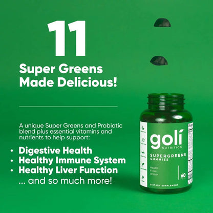 Goli® Supergreens Gummies